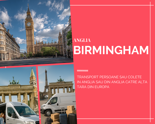 Transport persoane in Birmingham