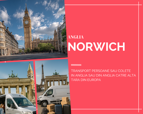 Transport persoane in Norwich