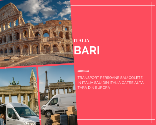 Transport persoane in Bari